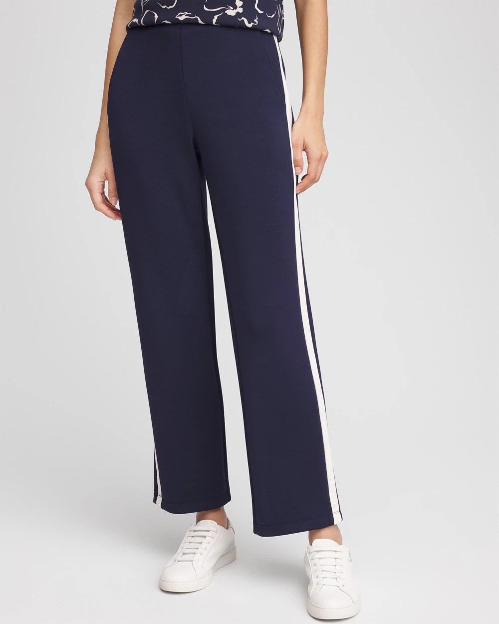 Zenergy® Striped Scuba Pants | Chico's